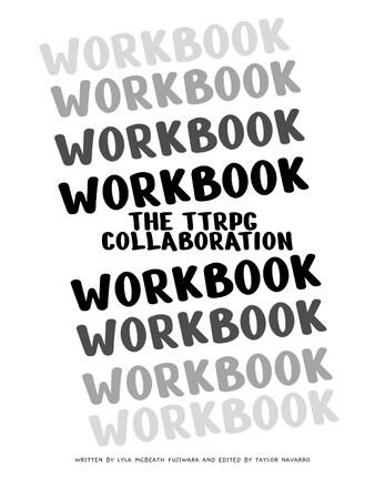 The TTRPG Collaboration Workbook